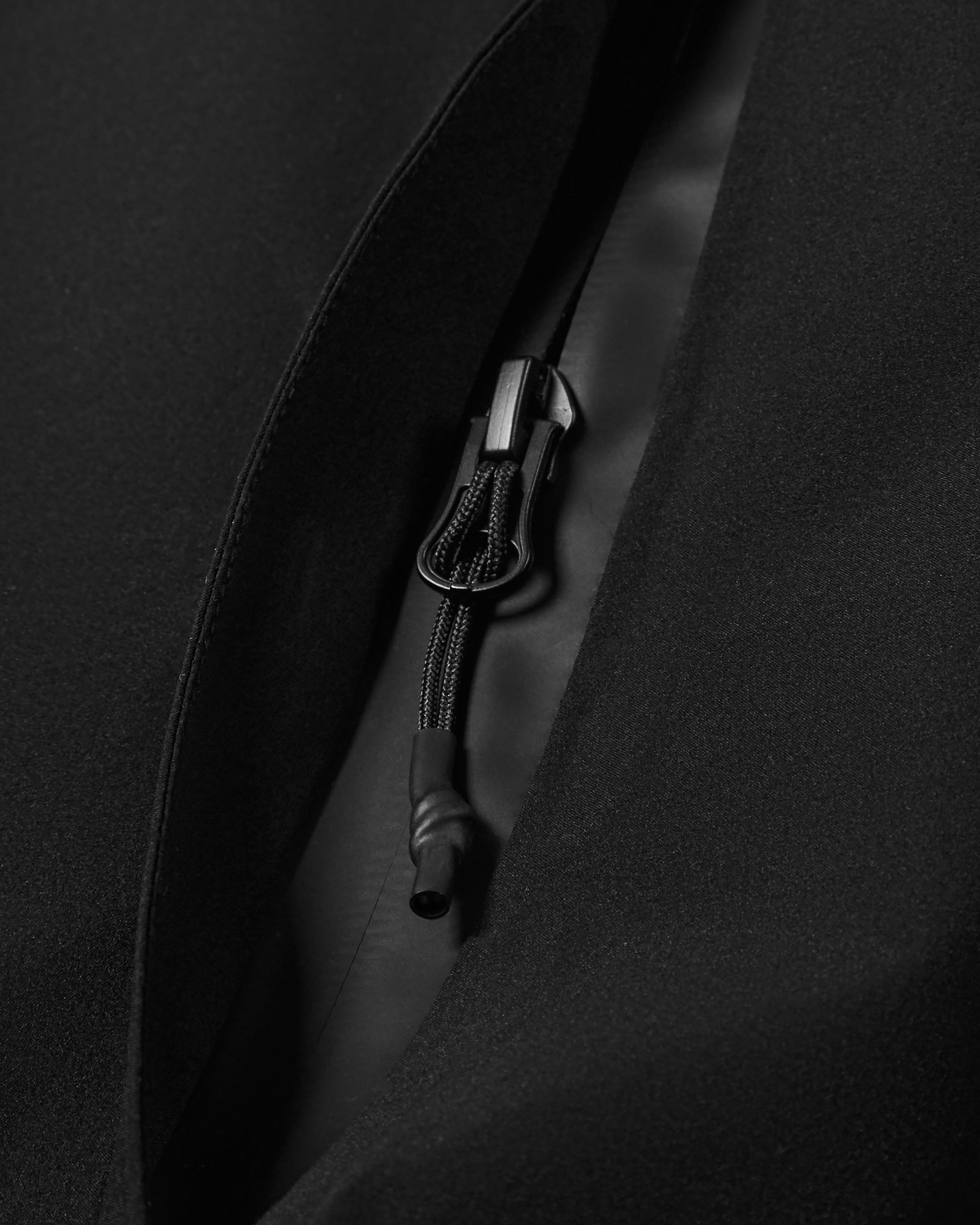 AOF Leeds United Shell Jacket | Black Coat | Art of Football