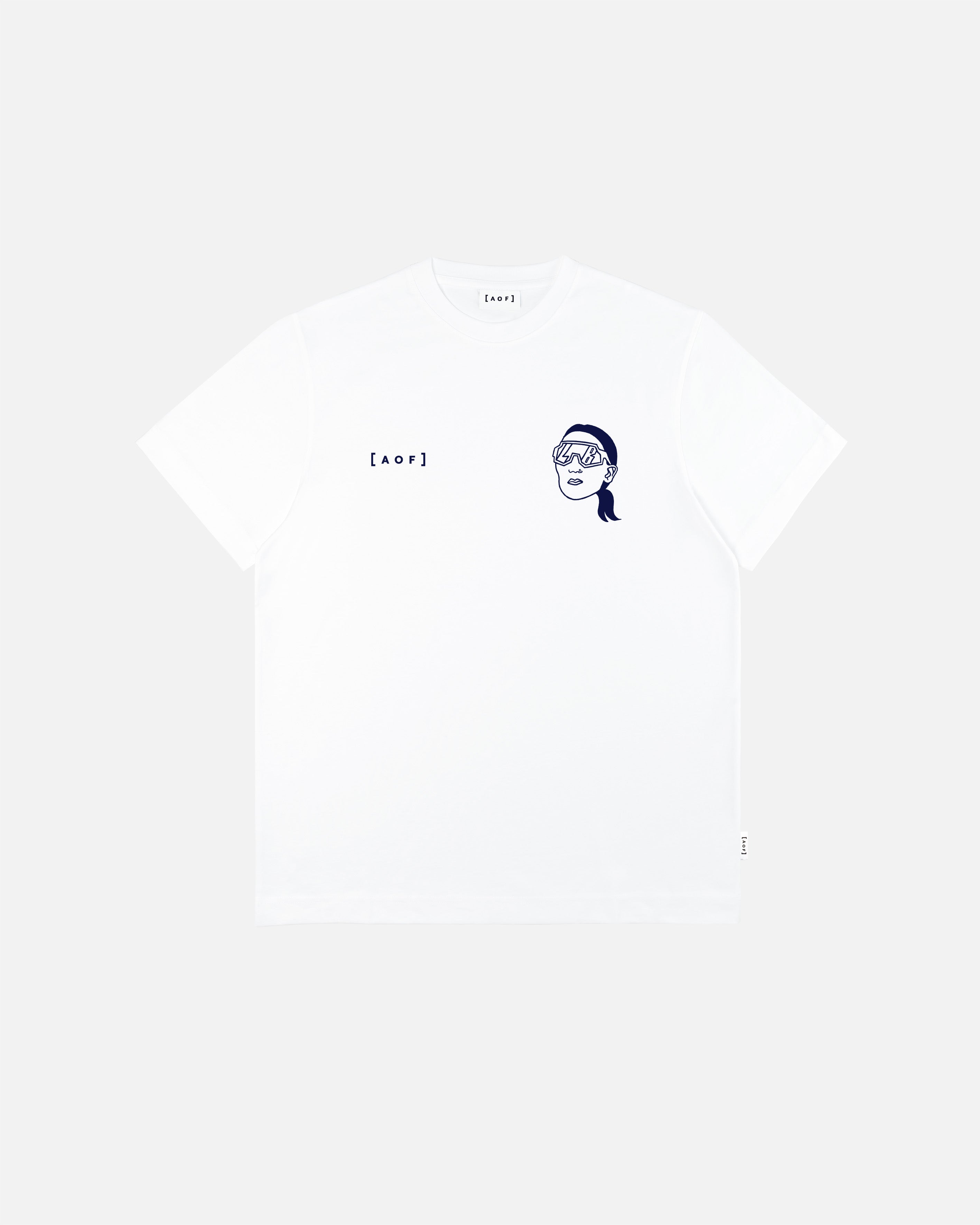 AOF Good Times Tee | White Graphic T-Shirt | Art of Football