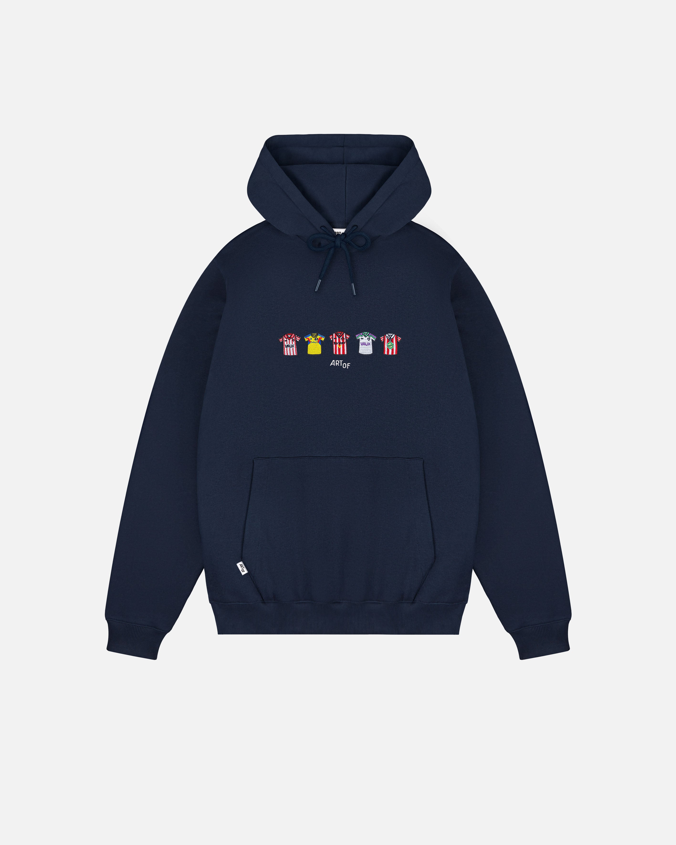ART OF x Sunderland Embroidered Navy Classics Hoodie | Shop Football