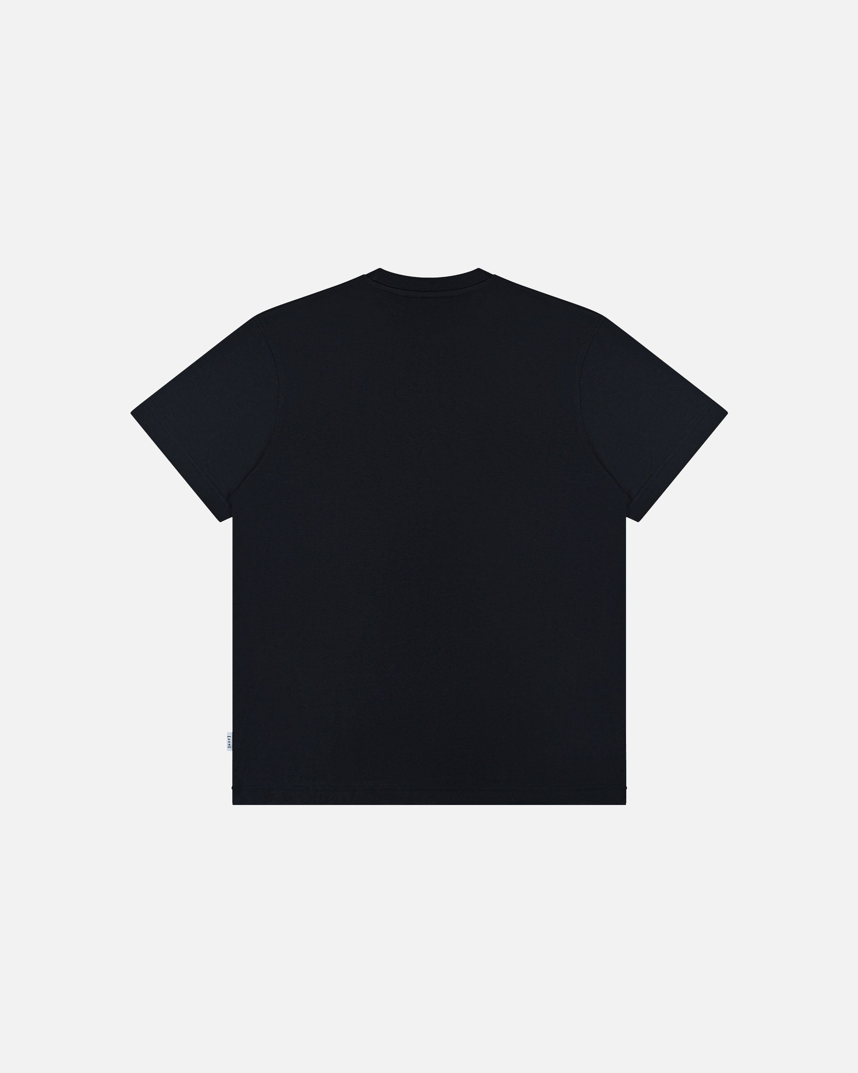Black Graphic Football T-shirt