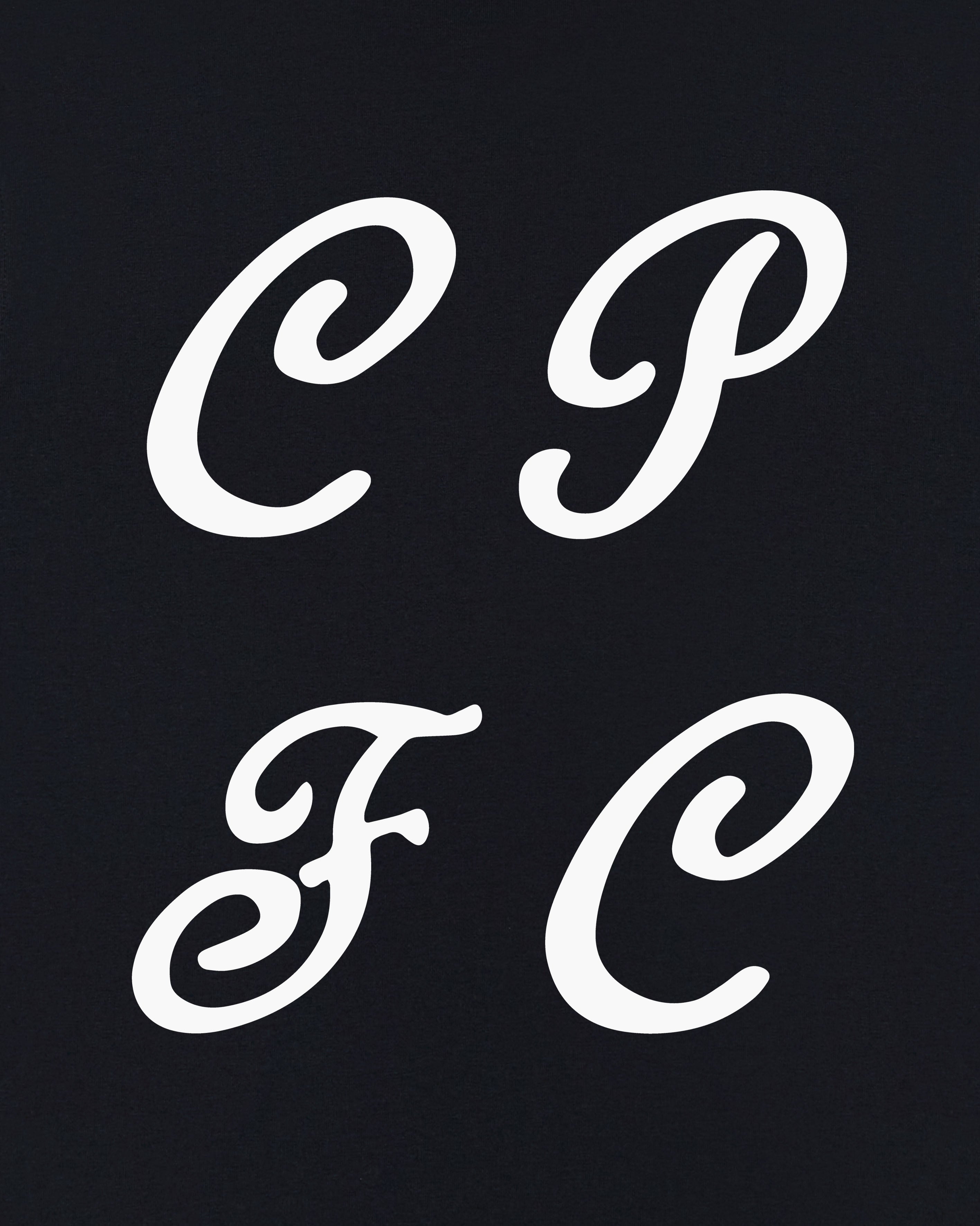 AOF x Crystal Palace Eagle & Ball Tee | Black Graphic T-shirt