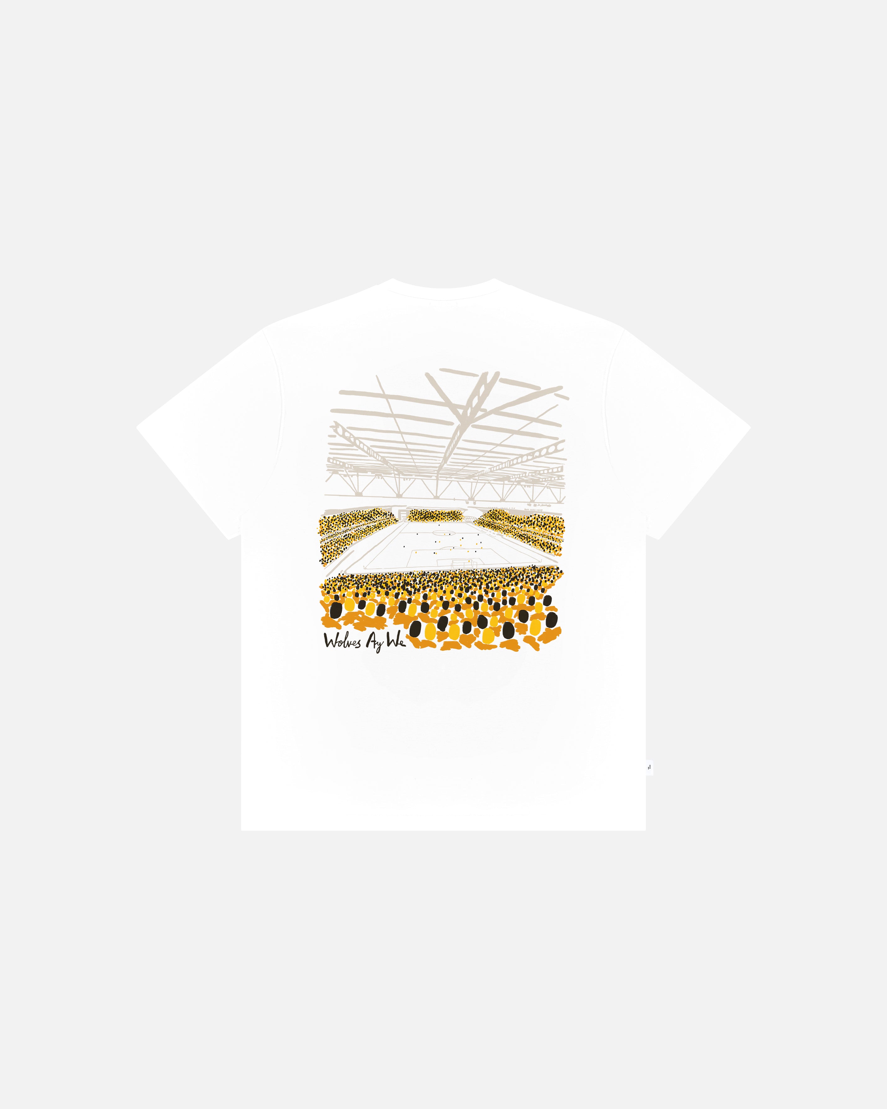 ART OF x Wolves Twelfth Man Tee | White Graphic Football T-shirt