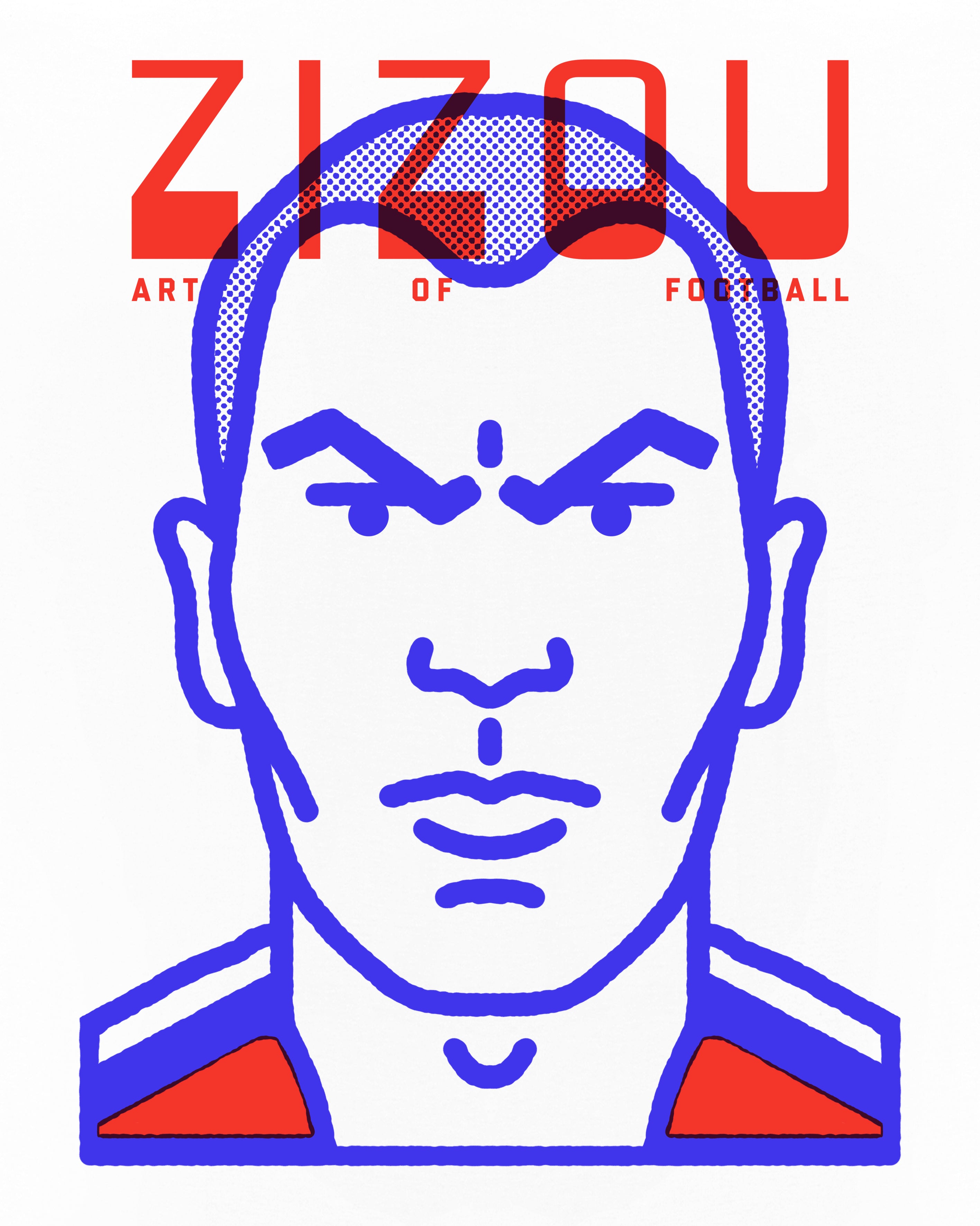ART OF Football Zizou Tee | AOF White Graphic T-shirt