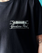AOF Everton Goodison Park Tee | Navy Graphic T-shirt | Art of Football