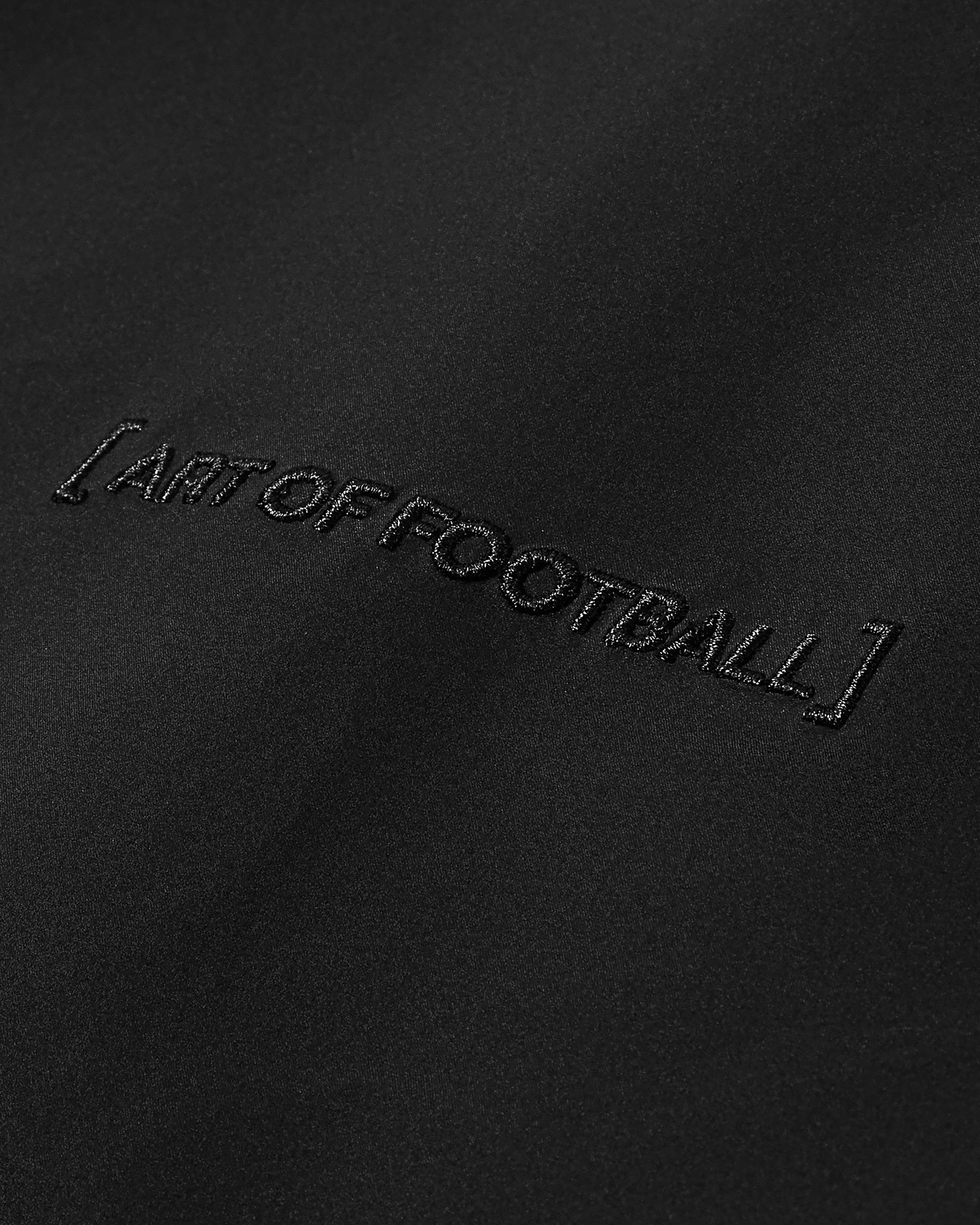 AOF Leicester City Shell Jacket | Black Coat | Art of Football