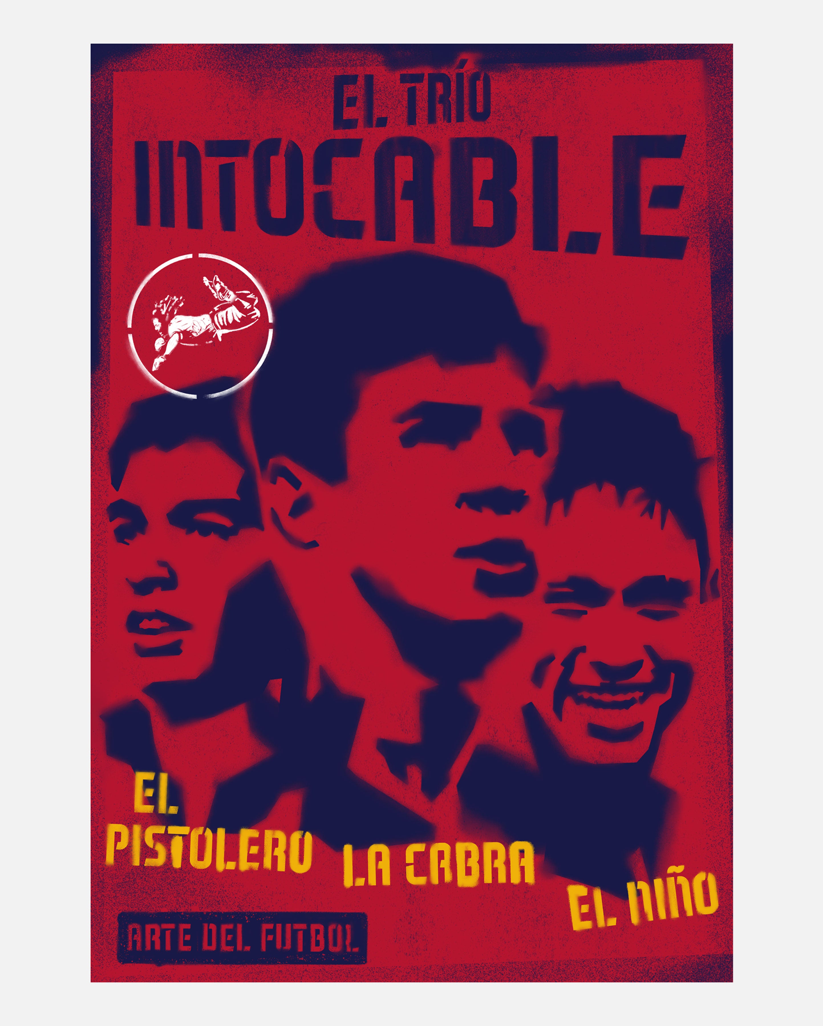 AOF El Trio Intocable | Wall Art | Art of Football