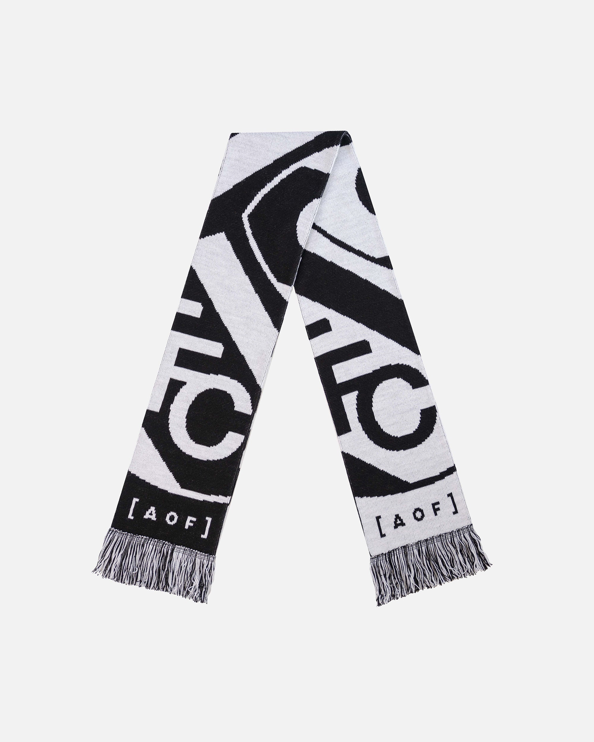 AOF x Fulham Abstract Crest - Scarf | Accessories | Art of Football