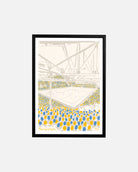 ART OF x Leeds Twelfth Man Framed Print | Football Wall Art