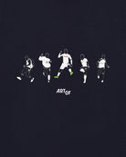 ART OF Football x Fulham Icons Tee | AOF x FFC Black Graphic T-shirt