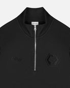 ART OF Football x Wolves Blackout Quarter Zip Black Sweat | AOF