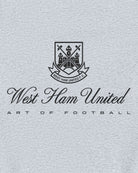 ART OF x West Ham Heritage Hoodie | Grey Printed Football Sweat