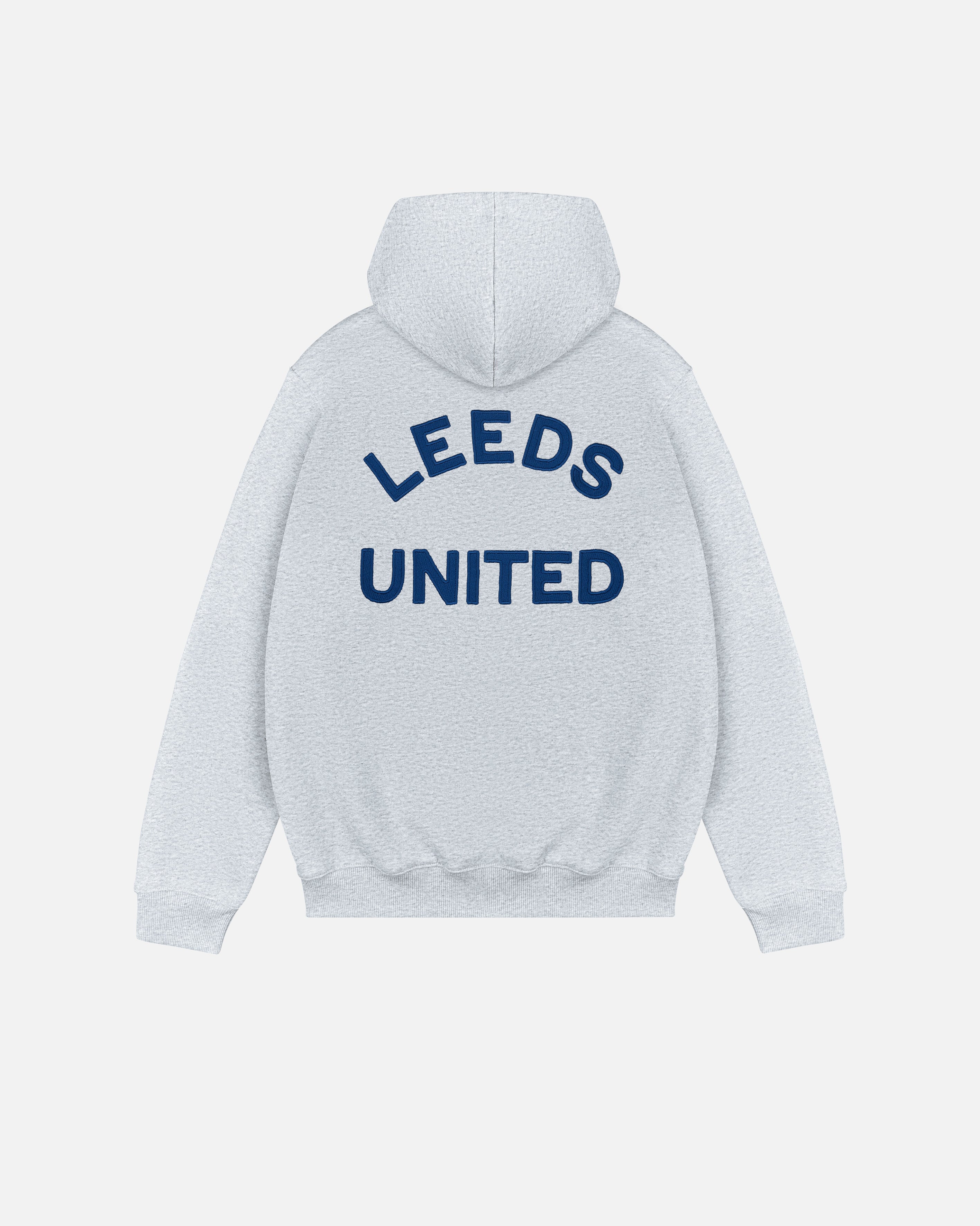 ART OF Football x Leeds United Smiley Embroidered Hoodie | AOF x LUFC