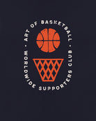 ART OF Basketball Tee | Navy Graphic T-shirt