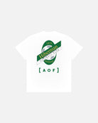 AOF x Hibernian Crest Tee | White Graphic T-shirt | Art of Football
