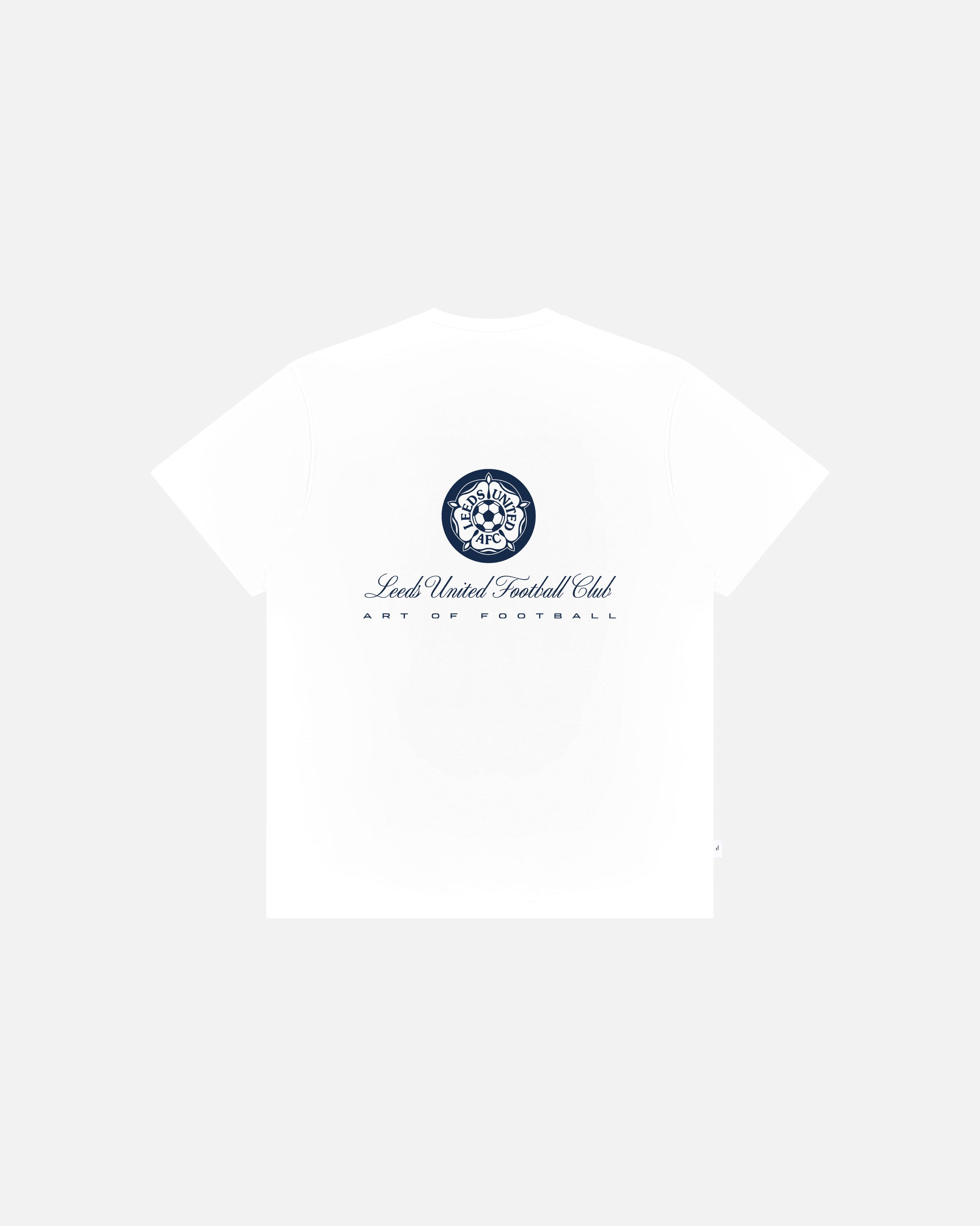 ART OF x Leeds Heritage Tee | White Graphic Football T-shirt