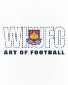 AOF West Ham 90s Tee | White Graphic T-shirt | Art of Football