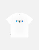 ART OF MCFC Printed Classics Tee | City White Graphic Football T-shirt
