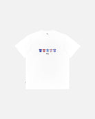 ART OF x Brighton Printed Classics Tee | White Graphic Football T-shirt